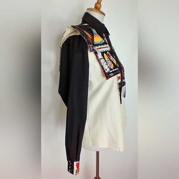 VINTAGE BANJO WESTERN BLOUSE - Picture 3 of 13